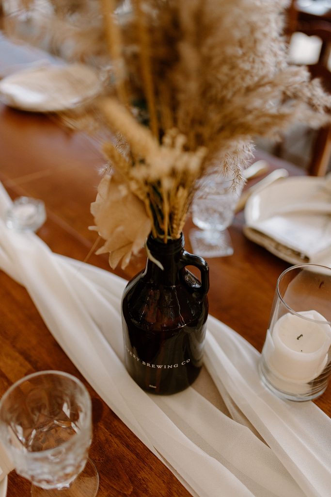 Industrial Boho Penn Brewery Wedding. For more boho wedding ideas, visit burghbrides.com!