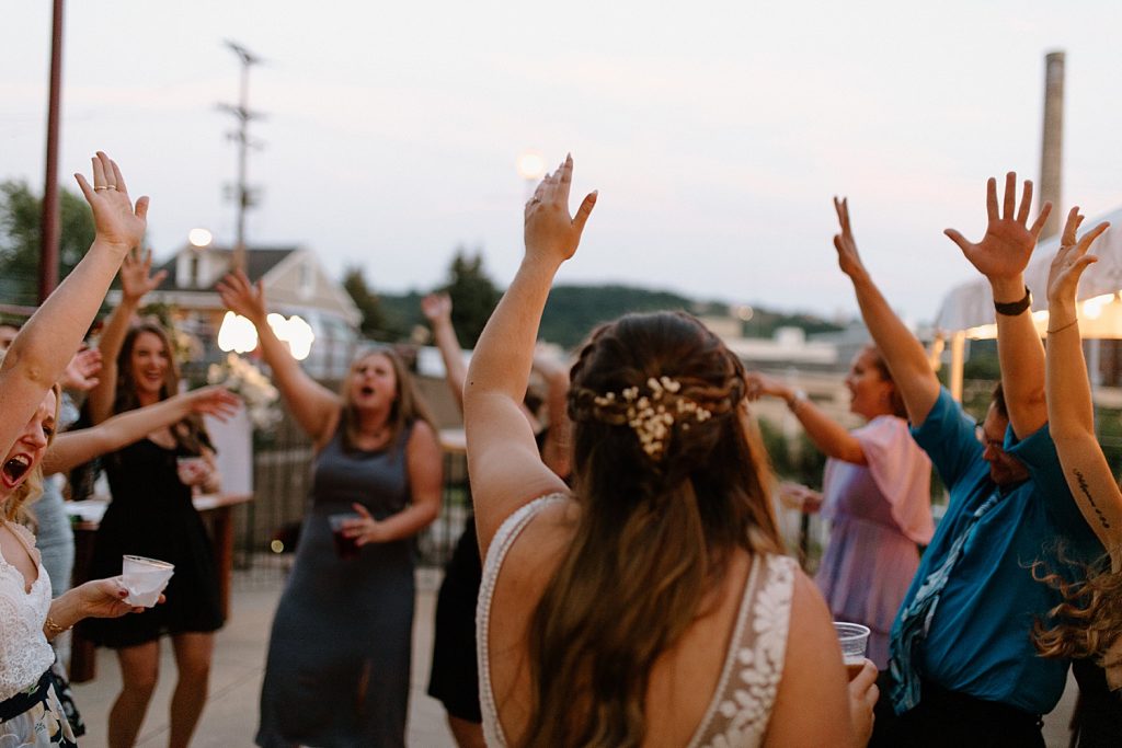 Industrial Boho Penn Brewery Wedding. For more boho wedding ideas, visit burghbrides.com!