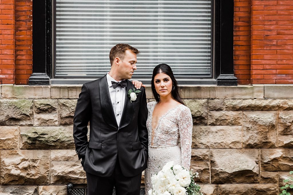 Luxe Art Deco Downtown Pittsburgh Wedding. For more modern wedding ideas, visit burghbrides.com!