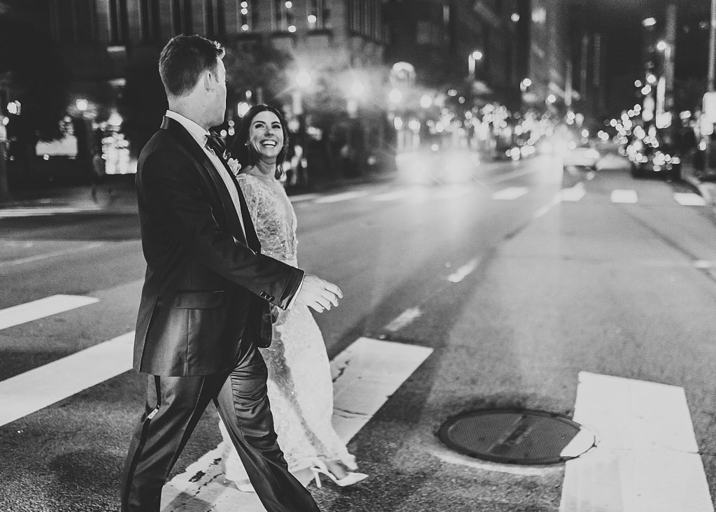 Luxe Art Deco Downtown Pittsburgh Wedding. For more modern wedding ideas, visit burghbrides.com!