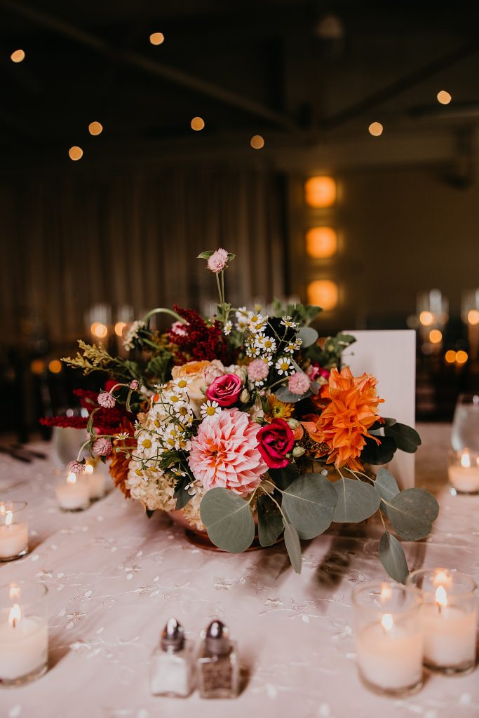 Playful Heinz History Center Wedding with Ribbon Details. For more Pittsburgh wedding ideas, visit burghbrides.com!