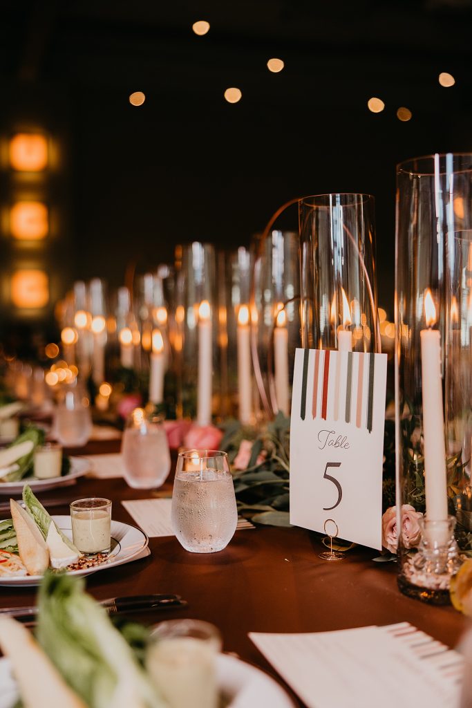 Playful Heinz History Center Wedding with Ribbon Details. For more Pittsburgh wedding ideas, visit burghbrides.com!