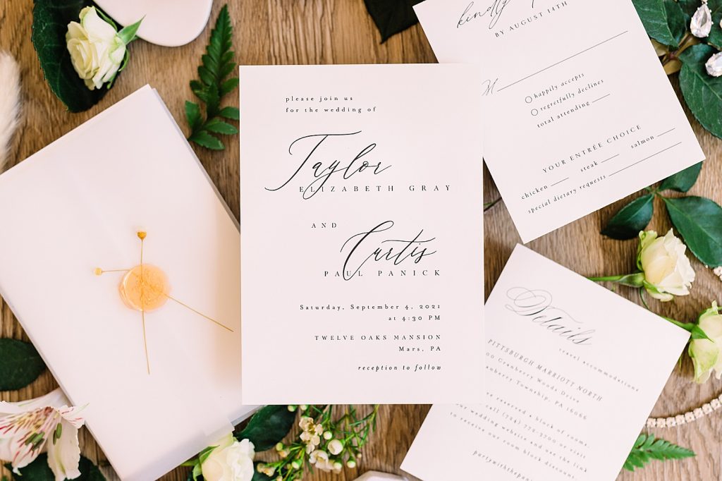 Classic Pittsburgh Inspired Wedding at Twelve Oaks Mansion. For more timeless wedding ideas, visit burghbrides.com!
