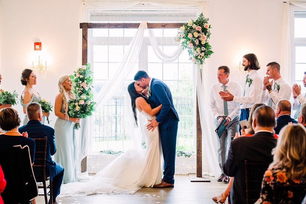 Classic Pittsburgh Inspired Wedding at Twelve Oaks Mansion. For more timeless wedding ideas, visit burghbrides.com!