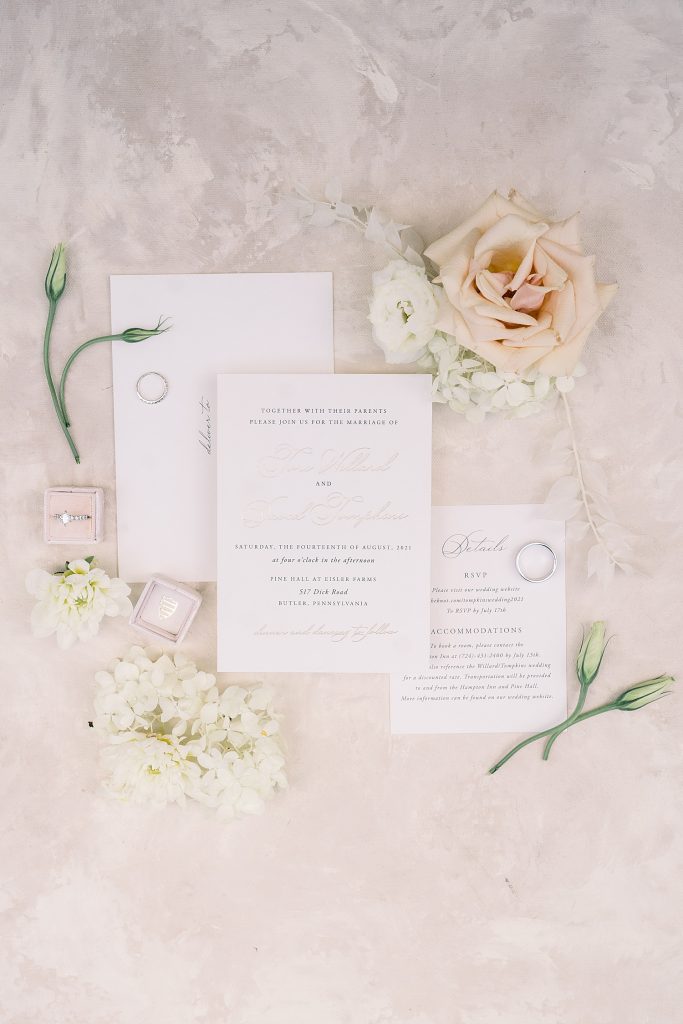 Rustic Elegant Wedding at Pine Hall at Eisler Farms. For more rustic wedding ideas, visit burghbrides.com!