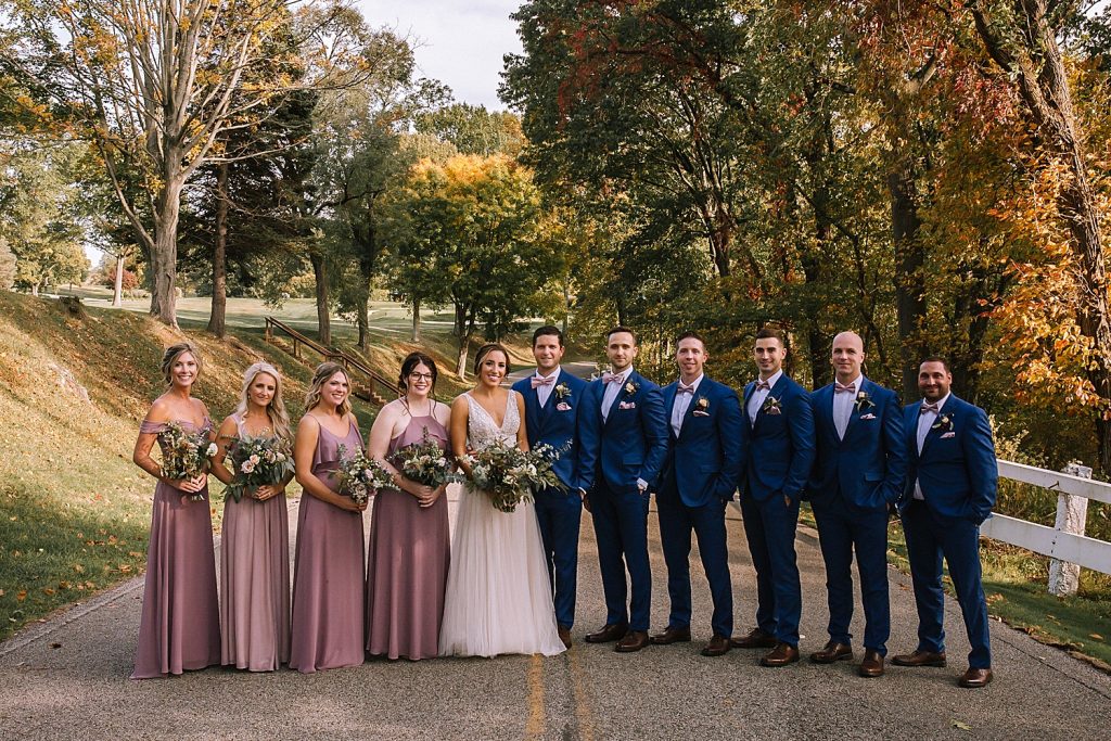 Boho Glam Wedding at Williams Golf & Country Club. For more fall wedding ideas, visit burghbrides.com!