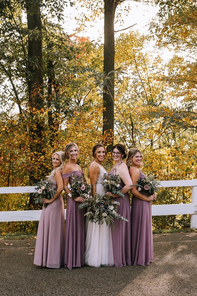 Boho Glam Wedding at Williams Golf & Country Club. For more fall wedding ideas, visit burghbrides.com!