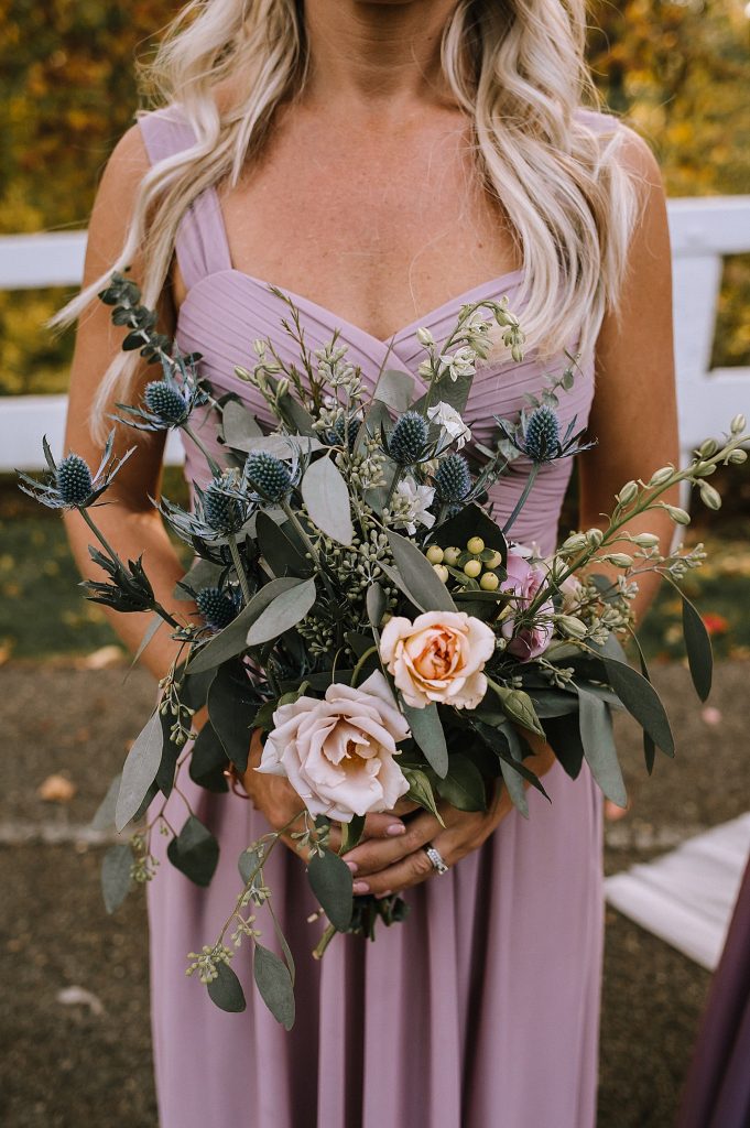 Boho Glam Wedding at Williams Golf & Country Club. For more fall wedding ideas, visit burghbrides.com!