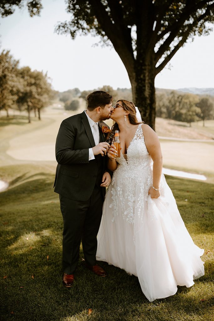 Edgewood Country Club Wedding with Nods to Pittsburgh. For more Pittsburgh wedding ideas, visit burghbrides.com!