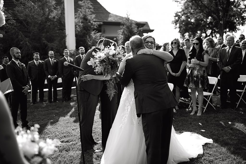 Edgewood Country Club Wedding with Nods to Pittsburgh. For more Pittsburgh wedding ideas, visit burghbrides.com!