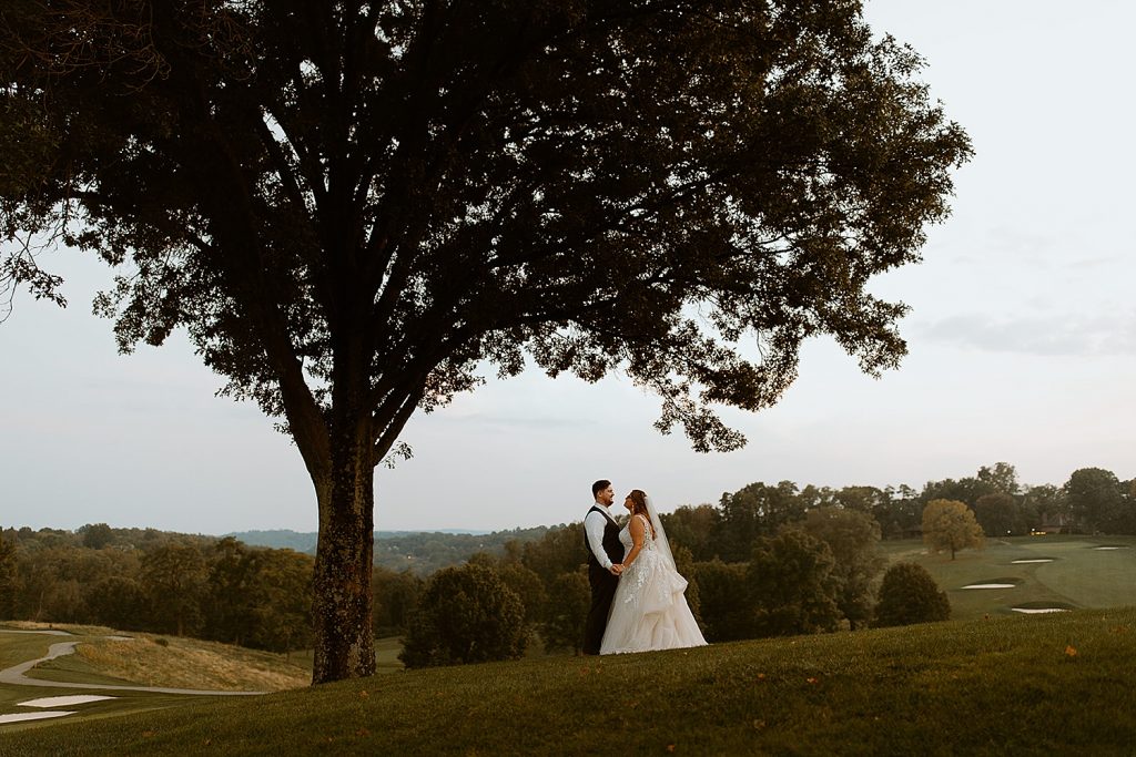 Edgewood Country Club Wedding with Nods to Pittsburgh. For more Pittsburgh wedding ideas, visit burghbrides.com!
