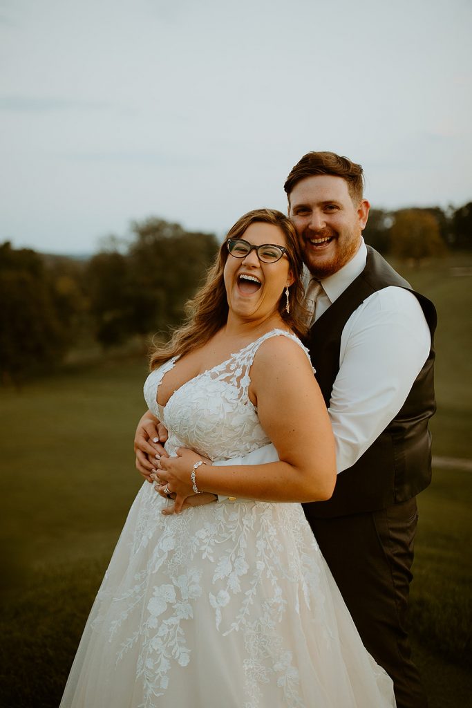 Edgewood Country Club Wedding with Nods to Pittsburgh. For more Pittsburgh wedding ideas, visit burghbrides.com!