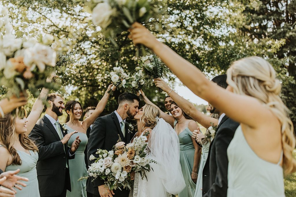 Rustic Acres Farm Wedding with Intimate Touches. For more barn wedding ideas, visit burghbrides.com!