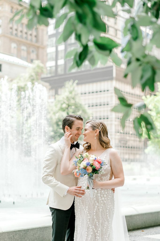 Garden Inspired Tent Wedding with Pretty Colors & Textures. For more spring wedding ideas, visit burghbrides.com!