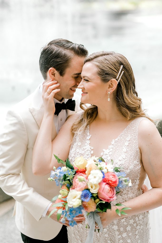 Garden Inspired Tent Wedding with Pretty Colors & Textures. For more spring wedding ideas, visit burghbrides.com!