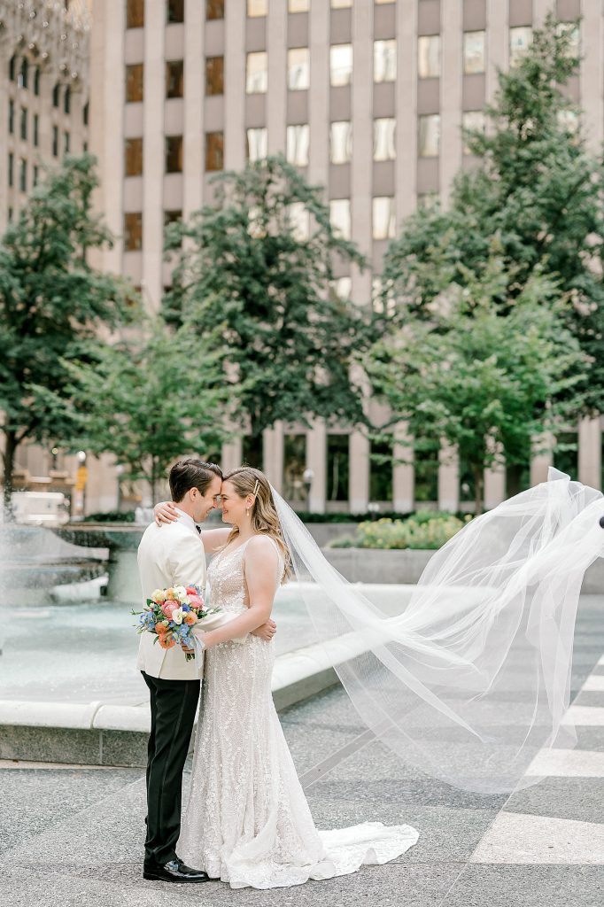 Garden Inspired Tent Wedding with Pretty Colors & Textures. For more spring wedding ideas, visit burghbrides.com!