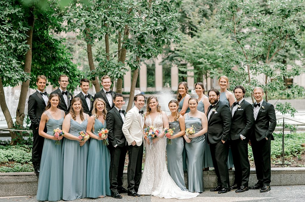 Garden Inspired Tent Wedding with Pretty Colors & Textures. For more spring wedding ideas, visit burghbrides.com!