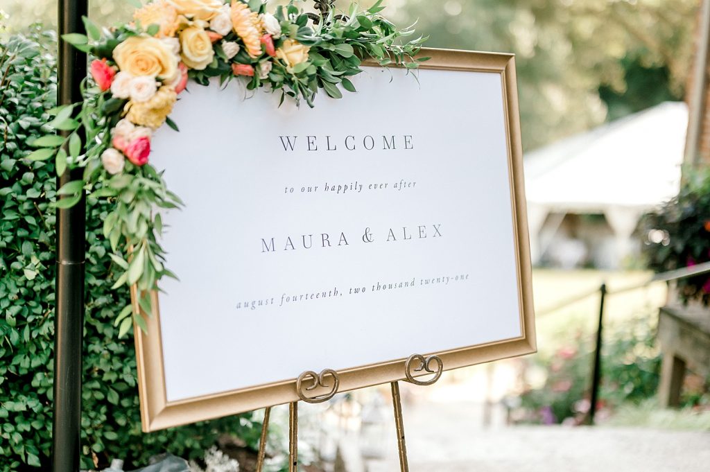 Garden Inspired Tent Wedding with Pretty Colors & Textures. For more spring wedding ideas, visit burghbrides.com!