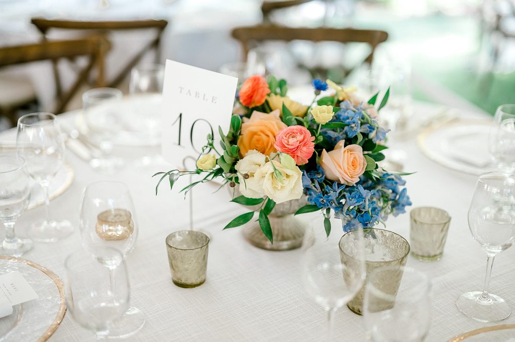 Garden Inspired Tent Wedding with Pretty Colors & Textures. For more spring wedding ideas, visit burghbrides.com!