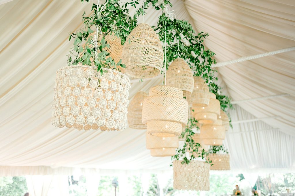 Garden Inspired Tent Wedding with Pretty Colors & Textures. For more spring wedding ideas, visit burghbrides.com!