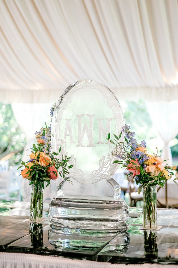 Garden Inspired Tent Wedding with Pretty Colors & Textures. For more spring wedding ideas, visit burghbrides.com!