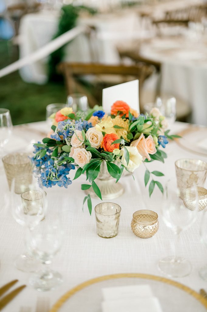 Garden Inspired Tent Wedding with Pretty Colors & Textures. For more spring wedding ideas, visit burghbrides.com!