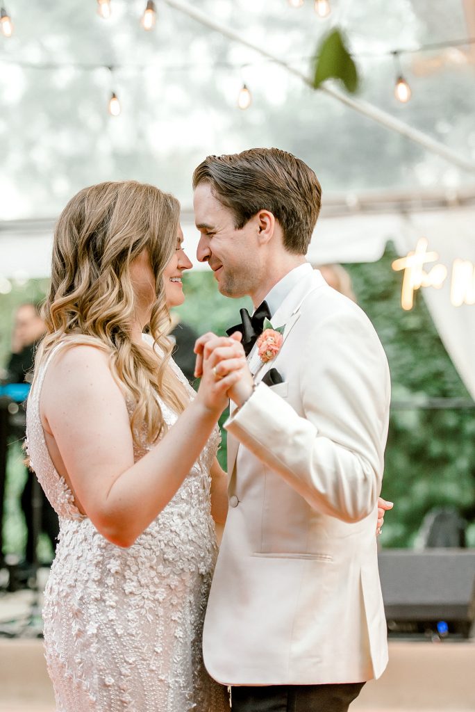 Garden Inspired Tent Wedding with Pretty Colors & Textures. For more spring wedding ideas, visit burghbrides.com!
