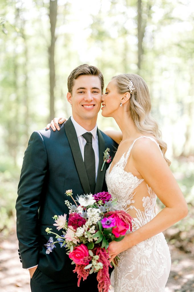 Jewel-Toned Wedding at the Pittsburgh Field Club. For more classic wedding ideas, visit burghbrides.com!