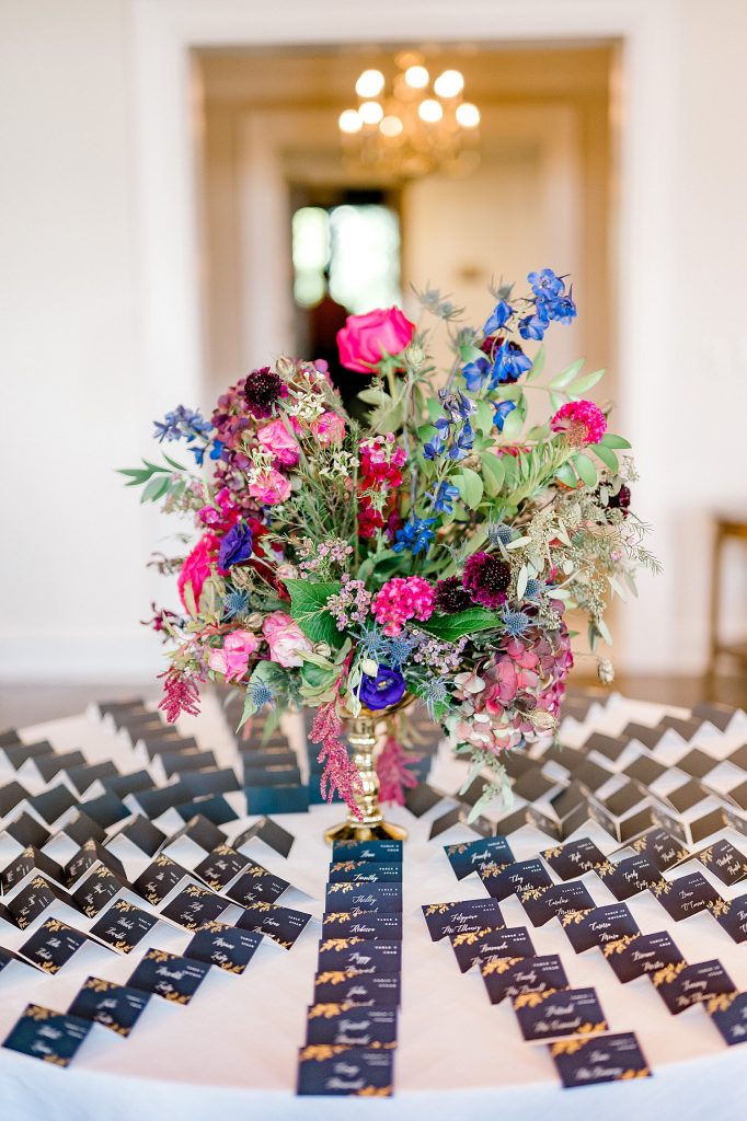 Jewel-Toned Wedding at the Pittsburgh Field Club. For more classic wedding ideas, visit burghbrides.com!