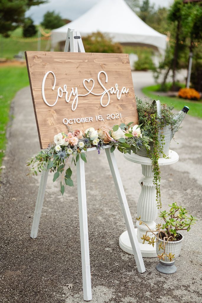 Shady Elms Farm Wedding with Mint Accents. For more rustic wedding ideas, visit burghbrides.com!