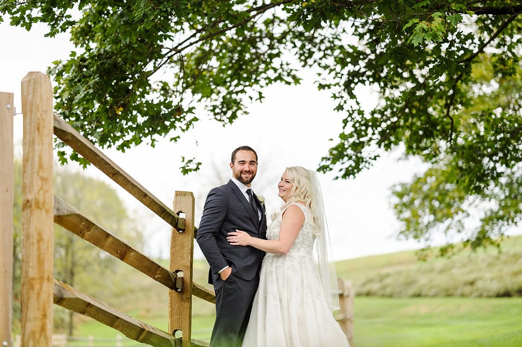Shady Elms Farm Wedding with Mint Accents. For more rustic wedding ideas, visit burghbrides.com!