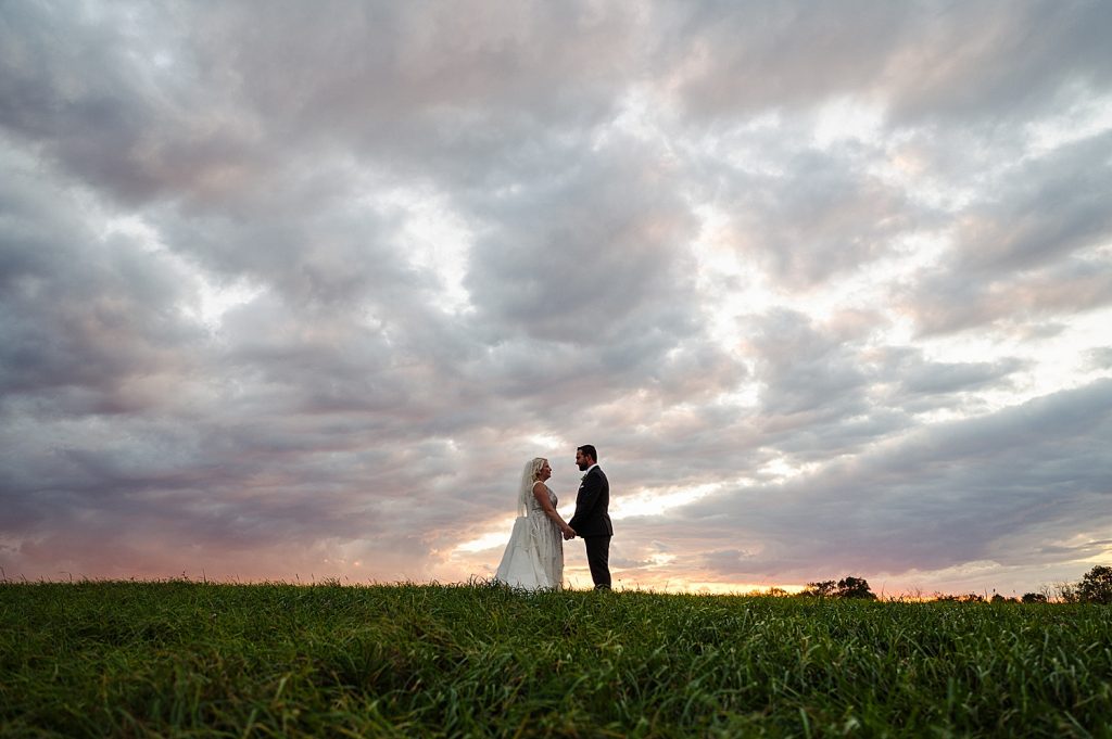 Shady Elms Farm Wedding with Mint Accents. For more rustic wedding ideas, visit burghbrides.com!
