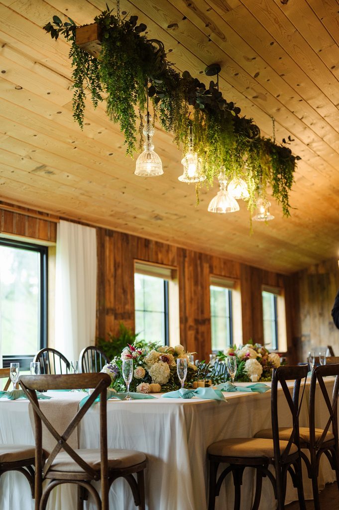 Shady Elms Farm Wedding with Mint Accents. For more rustic wedding ideas, visit burghbrides.com!