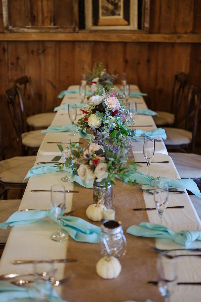 Shady Elms Farm Wedding with Mint Accents. For more rustic wedding ideas, visit burghbrides.com!