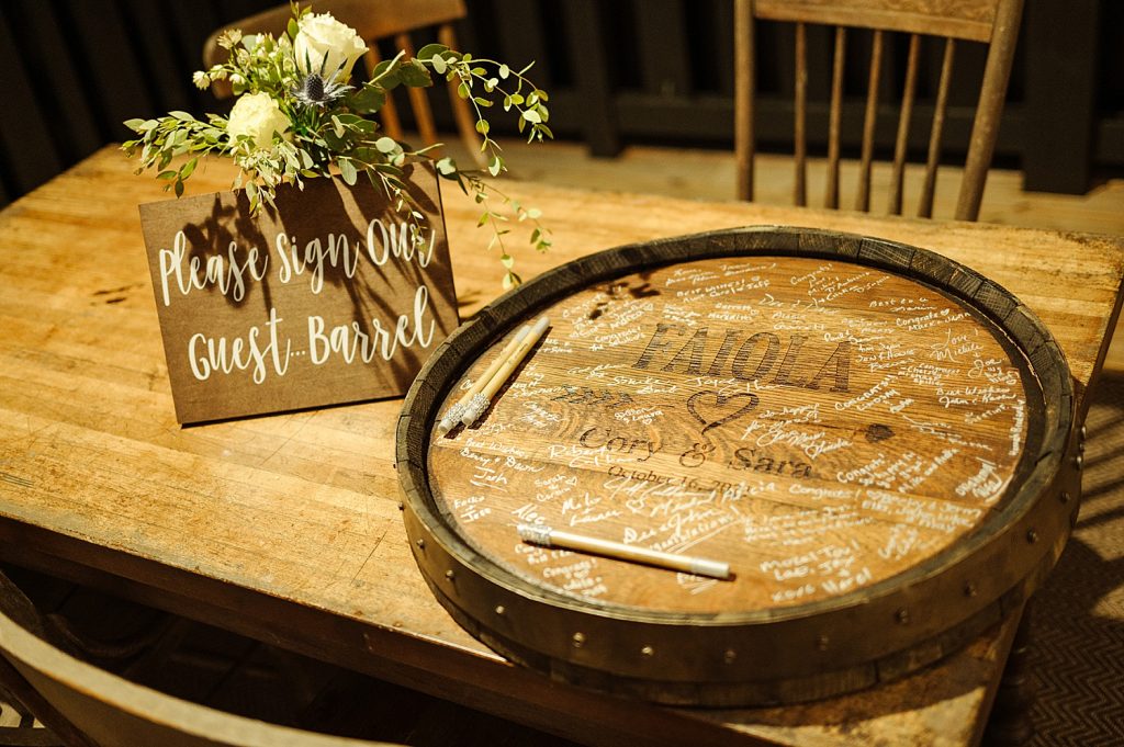 Shady Elms Farm Wedding with Mint Accents. For more rustic wedding ideas, visit burghbrides.com!