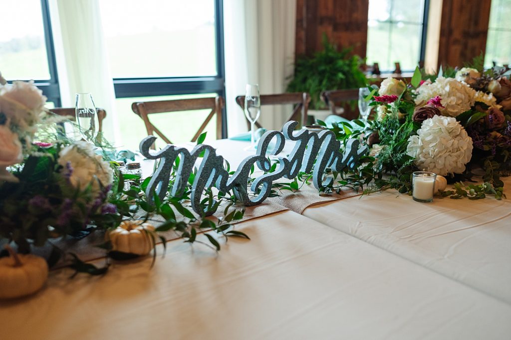 Shady Elms Farm Wedding with Mint Accents. For more rustic wedding ideas, visit burghbrides.com!