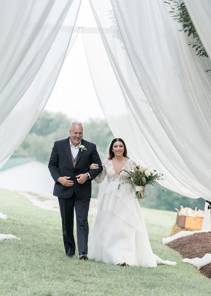 Stunning Lakeside Wedding at Bramblewood. For more rustic wedding ideas, visit burghbrides.com!