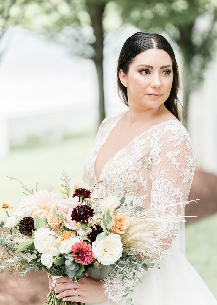 Stunning Lakeside Wedding at Bramblewood. For more rustic wedding ideas, visit burghbrides.com!