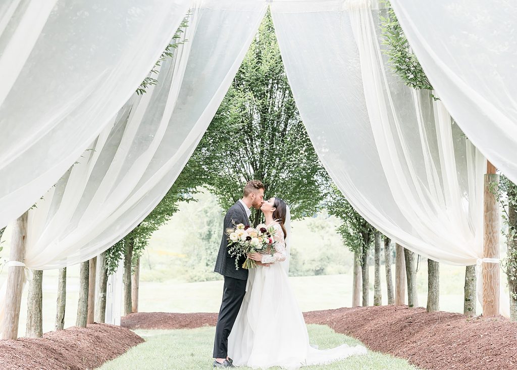 Stunning Lakeside Wedding at Bramblewood. For more rustic wedding ideas, visit burghbrides.com!