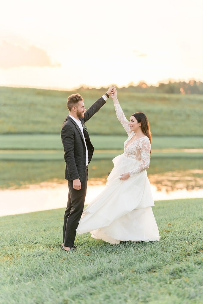 Stunning Lakeside Wedding at Bramblewood. For more rustic wedding ideas, visit burghbrides.com!