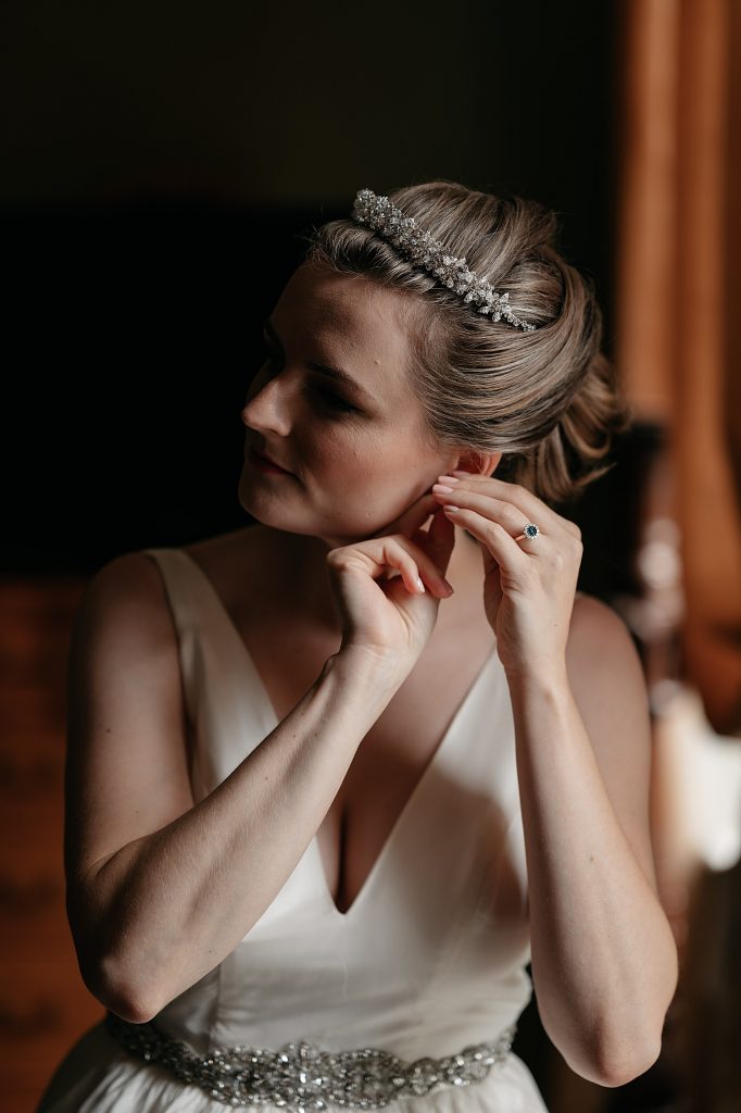 Royal English Garden Wedding at the Cathedral Room at St. Nicholas. For more royal wedding inspiration, visit burghbrides.com!