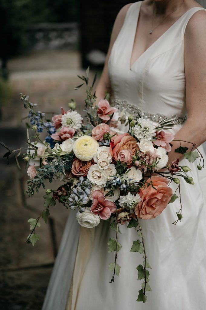 Royal English Garden Wedding at the Cathedral Room at St. Nicholas. For more royal wedding inspiration, visit burghbrides.com!
