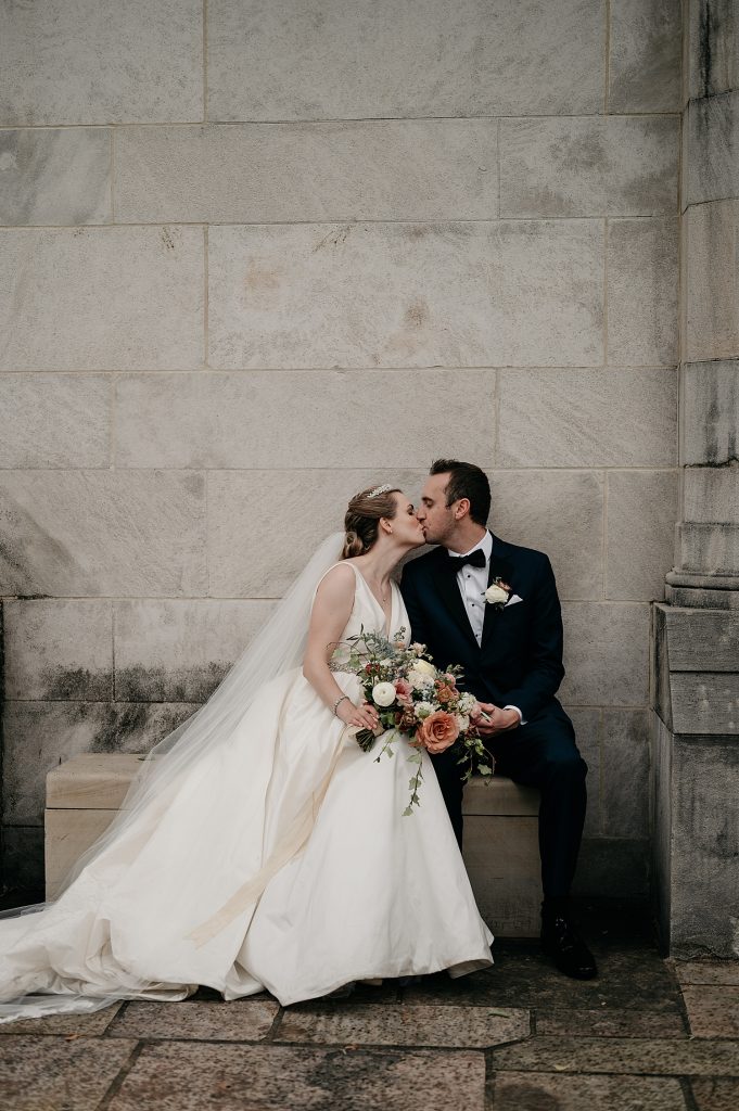 Royal English Garden Wedding at the Cathedral Room at St. Nicholas. For more royal wedding inspiration, visit burghbrides.com!