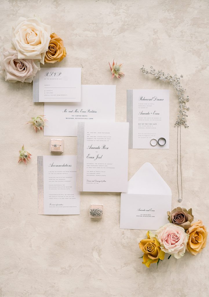 Sweet & Serene Wedding at The Barn at Maple Falls. For more romantic wedding ideas, visit burghbrides.com!