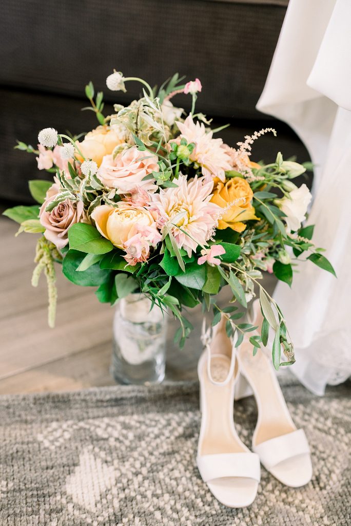 Sweet & Serene Wedding at The Barn at Maple Falls. For more romantic wedding ideas, visit burghbrides.com!