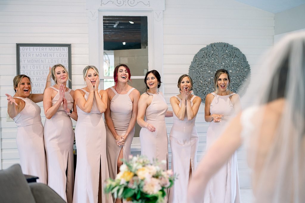 Sweet & Serene Wedding at The Barn at Maple Falls. For more romantic wedding ideas, visit burghbrides.com!