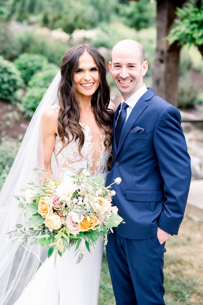 Sweet & Serene Wedding at The Barn at Maple Falls. For more romantic wedding ideas, visit burghbrides.com!