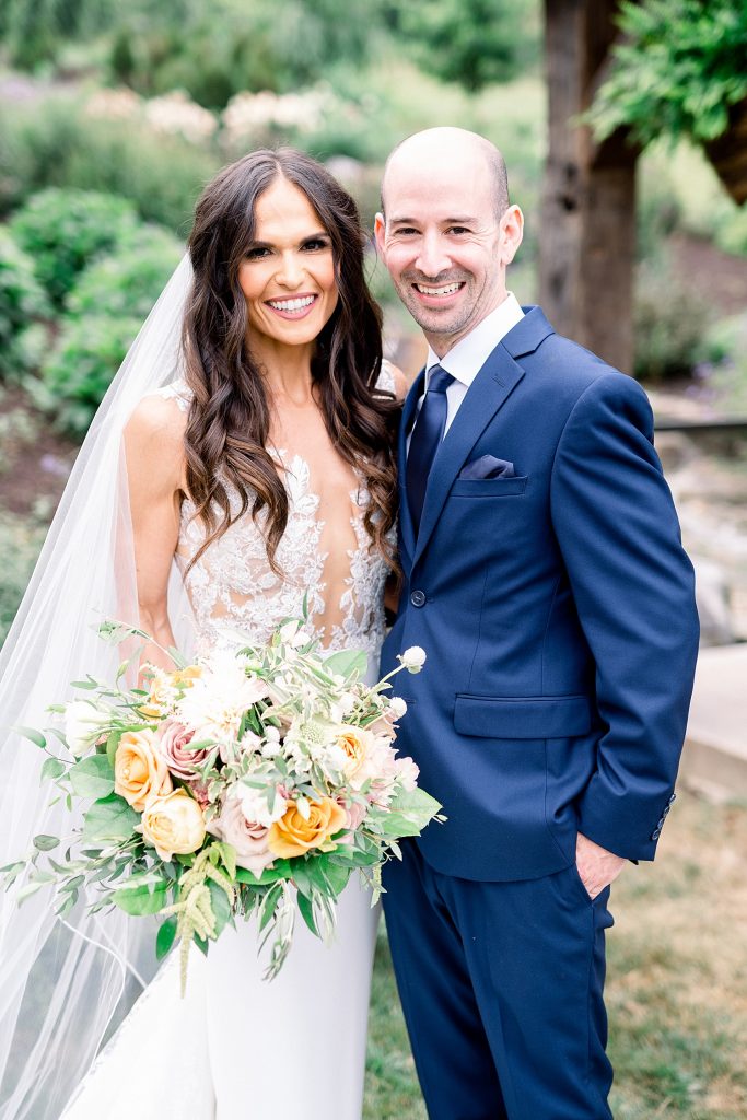 Sweet & Serene Wedding at The Barn at Maple Falls. For more romantic wedding ideas, visit burghbrides.com!