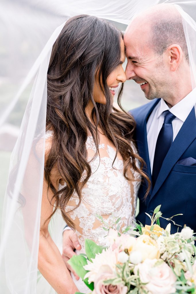 Sweet & Serene Wedding at The Barn at Maple Falls. For more romantic wedding ideas, visit burghbrides.com!