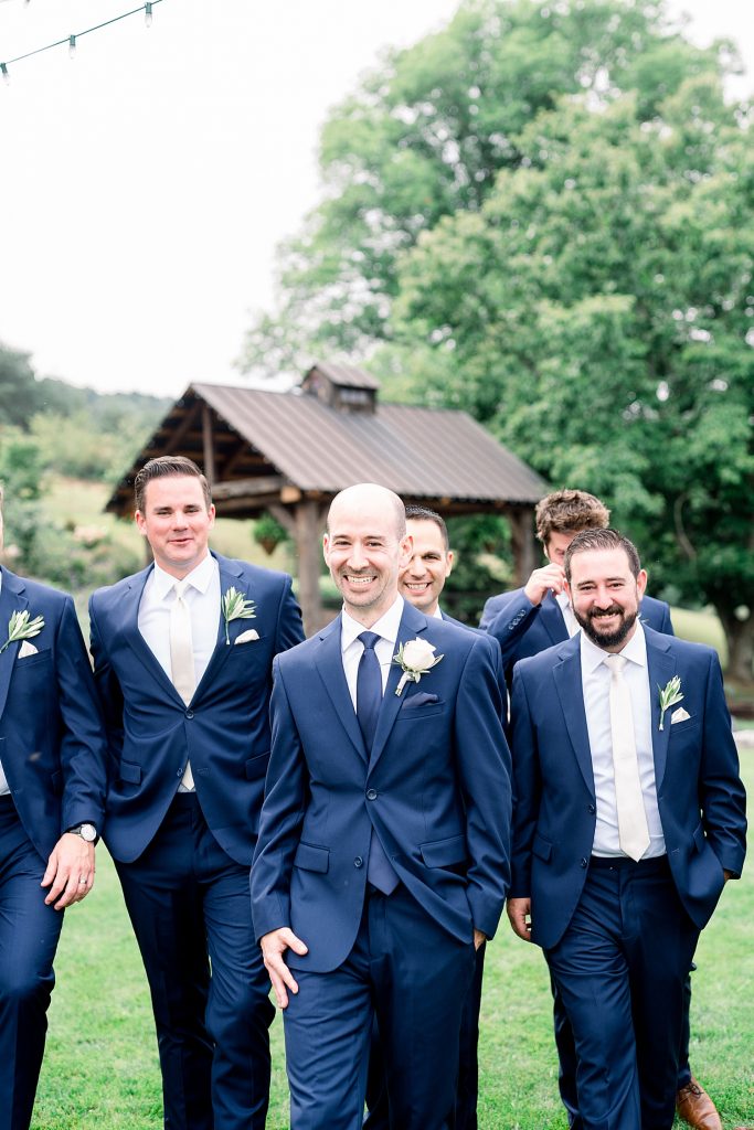 Sweet & Serene Wedding at The Barn at Maple Falls. For more romantic wedding ideas, visit burghbrides.com!